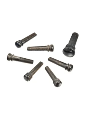 Hohe Qualität - Planet Waves PWPS3 Brückenpins Ebenholz