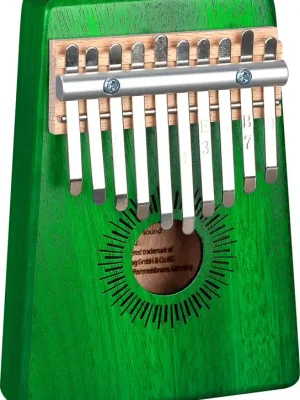 Sela SE 243 Kalimba Mahogany 10 Zungen grün - Online bestellen
