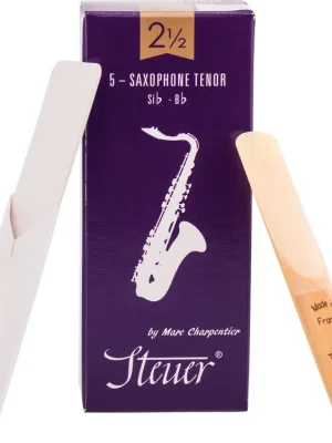 Steuer Saxophonblatt Solo White Tenor 2,5 | Premium-Qualität
