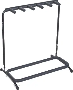 Premium-Qualität - Rockstand RS 20861 B/1 Gitarrenständer 5-fach