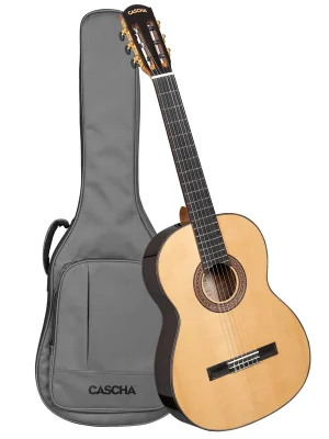 Cascha CGC310 Perfomer Series Konzertgitarre 4/4 Solid Top | Nur solange der Vorrat reicht