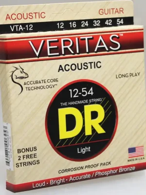 DR VTA-12 Saitensatz Veritas Phosphor Bronze | Sehr gefragt