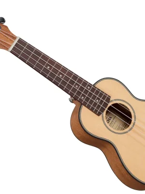 Neu hinzugefügt | Cascha HH2148L Sopranukulele Fichte Linkshänder Bundle