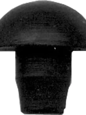 Extra-Rabatt - Jahn 207311 Gummipilz, schwarz; 6 mm stark, Ø 14/6 mm
