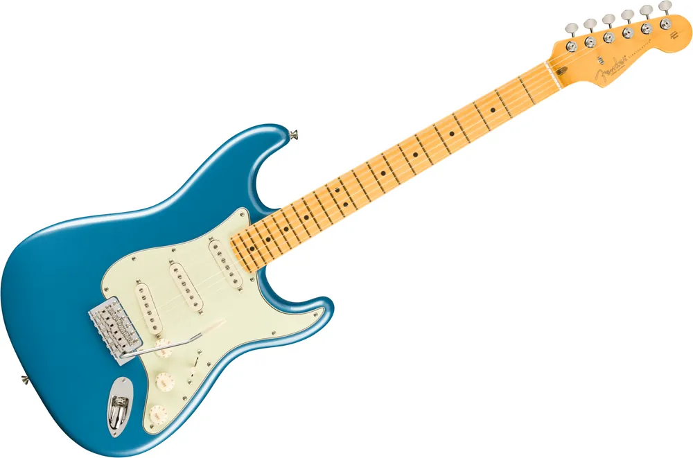 Geprüfte Qualität | Fender AM PRO CLSC Strat SSS MN FLPB E-Gitarre