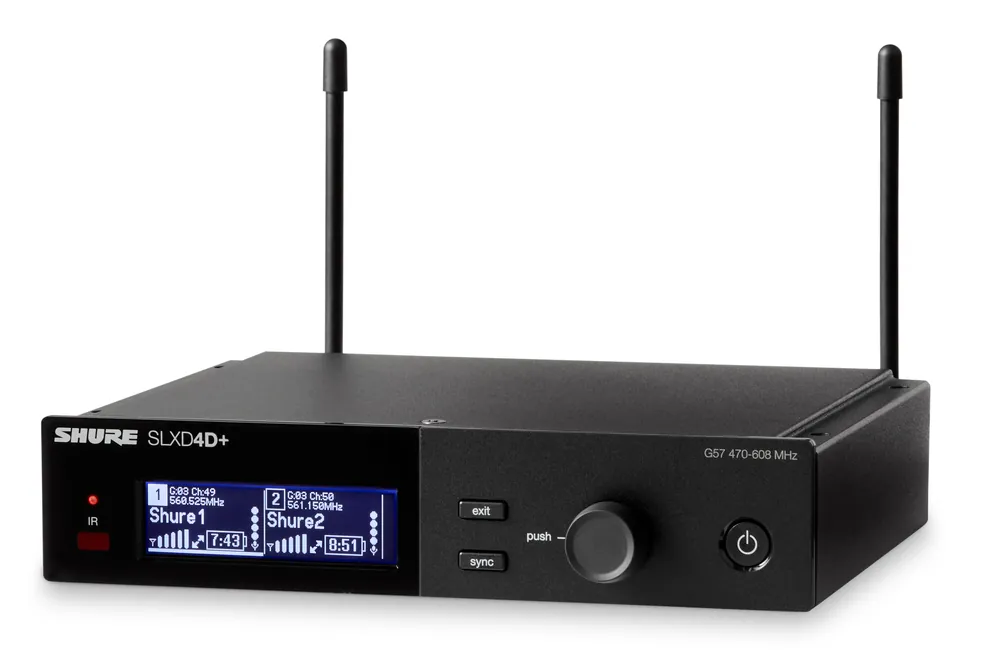 Begrenztes Angebot - Shure SLXD4D+ K55