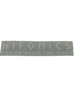 Neuheit | HiFonics Sticker 14.5 x 3.5cm