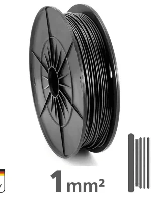 Versand noch heute | 1 mm² Remoteleitung Schwarz