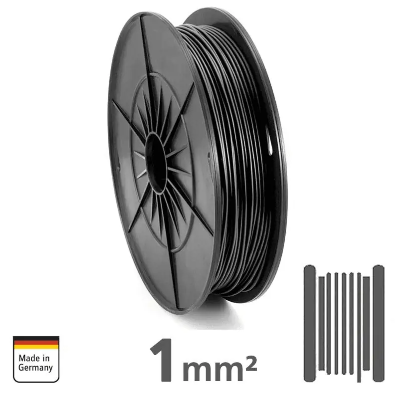 Versand noch heute | 1 mm² Remoteleitung Schwarz