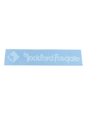 Rockford Fosgate Sticker 14 x 2.5cm | Preishit
