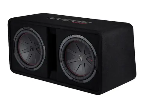 Kicker Dual 12" CompR Enclosure | Bewährte Qualität