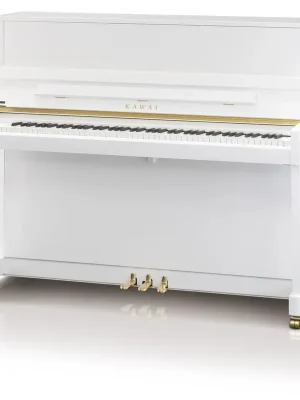 Online bestellbar - Kawai Klavier K300 weiss poliert
