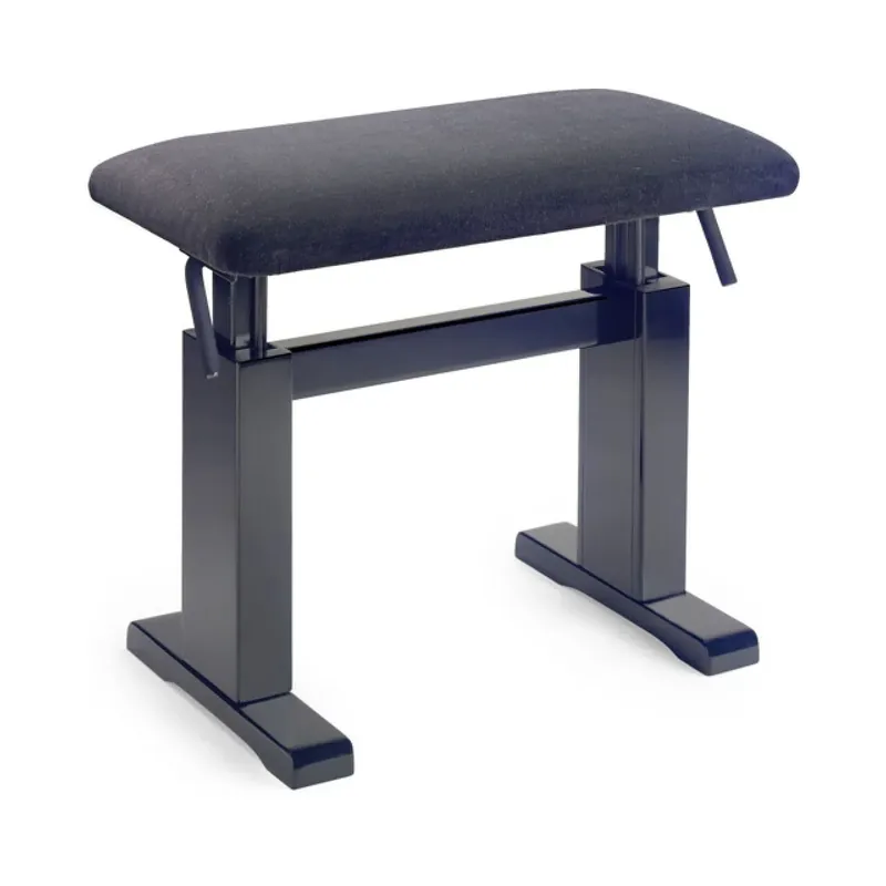 Stagg Klavierbank Liftomatic PBH 780 Schwarz matt Velour Schwarz - Aktionspreis