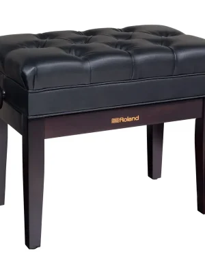 Sofort bestellen - Roland Klavierbank RPB-500 Rosenholz matt Skai Schwarz