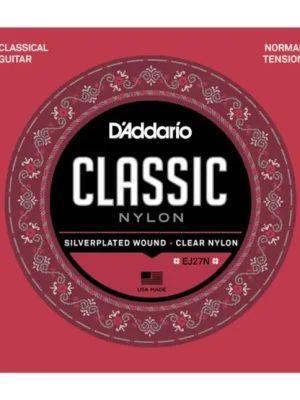 D‘Addario Classic Nylon EJ27N Schüler-Saiten für Klassikgitarre, Nylon, normale Spannung | Jetzt verfügbar