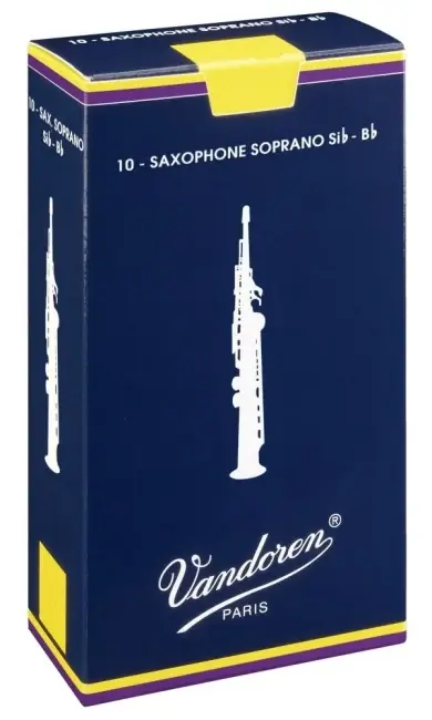 Vandoren Classic Sopran Saxophonblatt verschiedene Stärken 10er Pack - Sicher einkaufen