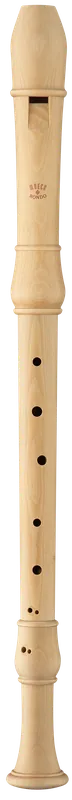 Moeck Flauto Rondo Tenorblockflöte in c‘ (Art. 2400) – Ahorn natur, dreiteilig, barocke Griffweise mit Doppellöchern, warmer Ensembleklang | Begrenztes Angebot