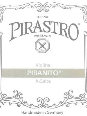 Pirastro Piranito Violin Einzelsaite A mit Kugel 1/4-1/8 - Kostenlose Rückgabe