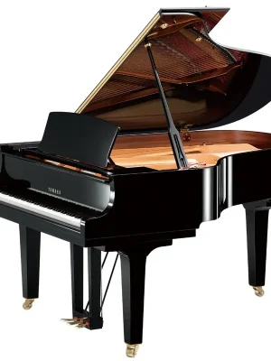 Top-Preis - Yamaha C3X Flügel schwarz poliert – 186 cm Länge, Ivorite-Tastenbelag, Resonanzboden aus Hokkaido-Fichte