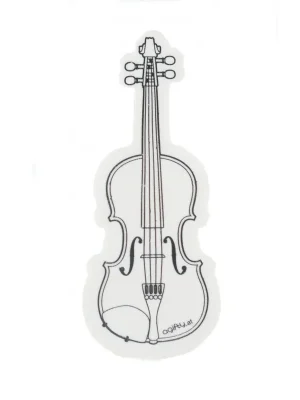 Agifty Radiergummi Violine (E1049) - Premium-Qualität
