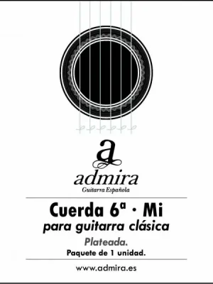 Sonderaktion | Admira Einzelsaite Klassikgitarre e1 - E6