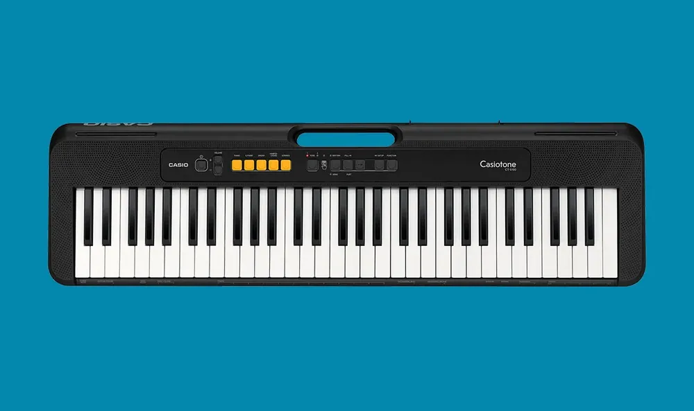 Casio CT-S100 Keyboard – 61 Tasten in Originalgröße, 122 Klangfarben, 61 Rhythmen | Deal