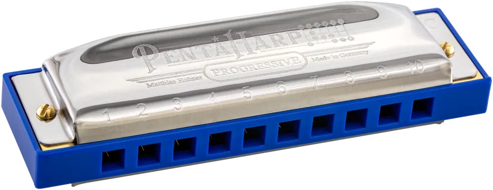Hohner PentaHarp G-Moll – diatonische Mundharmonika in Moll-Pentatonik mit Blue Note, 3 Oktaven - Begrenztes Angebot
