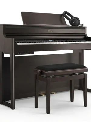 Direkt bestellen - Roland HP-704 Bundle Rosenholz mit Bank und Kopfhörer