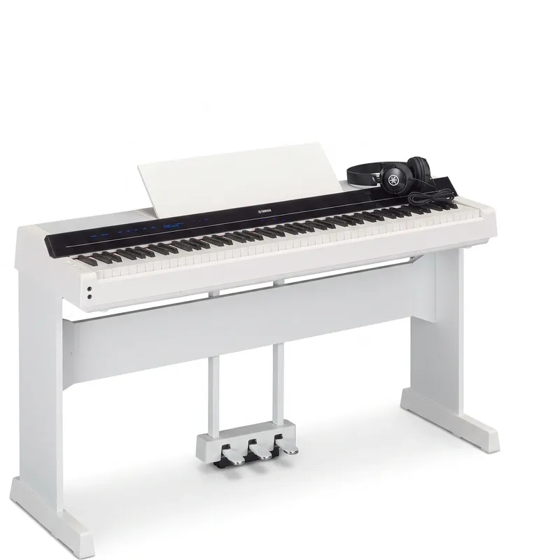 Yamaha P-S500 Weiß Bundle mit Ständer, Pedalen und Kopfhörer - Neu im Shop