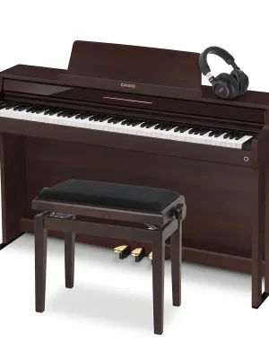 Casio AP-550 Rosenholz Bundle mit Bank und Kopfhörer - Sofort lieferbar