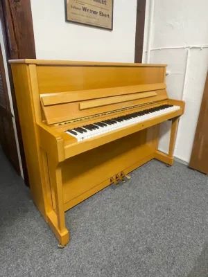 Wilhelm Steinberg IQ 16 Klavier buche satiniert Bj. 2003 – Renner-Mechanik, Quiet System, Bestzustand (gebraucht) | Premium