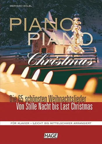 Piano Piano Christmas (+2CDs) für Klavier mit Text | Zertifiziert