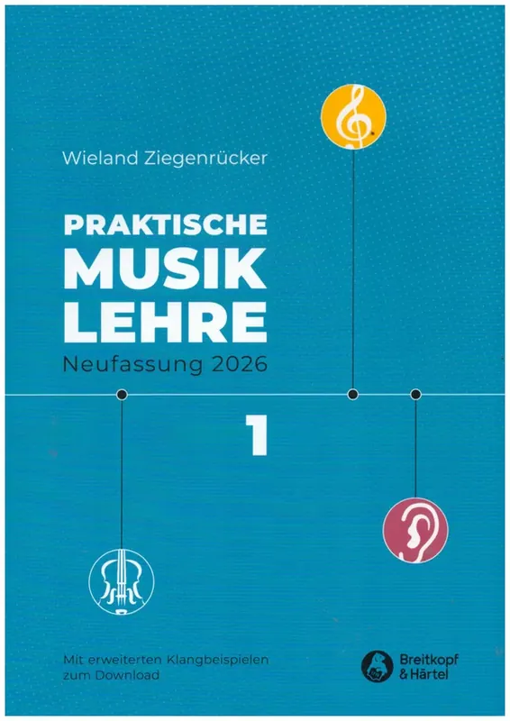 Angebot - Praktische Musiklehre Band 1 (+Download) Das ABC der Musik in Unterricht und Selbststudium Neufassung 2026