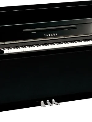 Sicher einkaufen | Yamaha B2 Klavier schwarz poliert mit Chrom Beschlägen