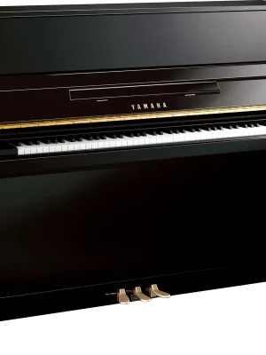 Yamaha B3 Klavier schwarz poliert – Höhe 121 cm, TC3-TransAcoustic-System, größtes Modell der b-Serie - Hohe Qualität