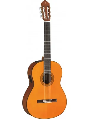 Yamaha CGX102 Konzertgitarre – 4/4 Klassikgitarre mit Fichtendecke & System 68N Tonabnehmer | Jetzt kaufen