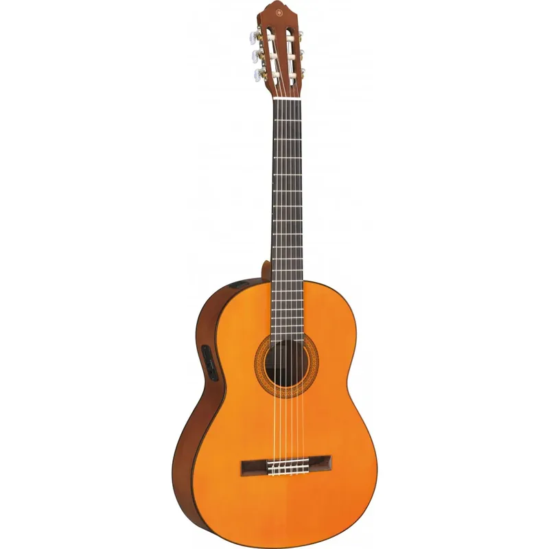 Yamaha CGX102 Konzertgitarre – 4/4 Klassikgitarre mit Fichtendecke & System 68N Tonabnehmer | Jetzt kaufen