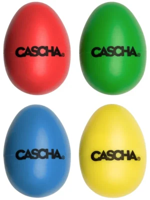 CASCHA HH 2003 Egg Shaker Set 4-teilig Schütteleier - Premium