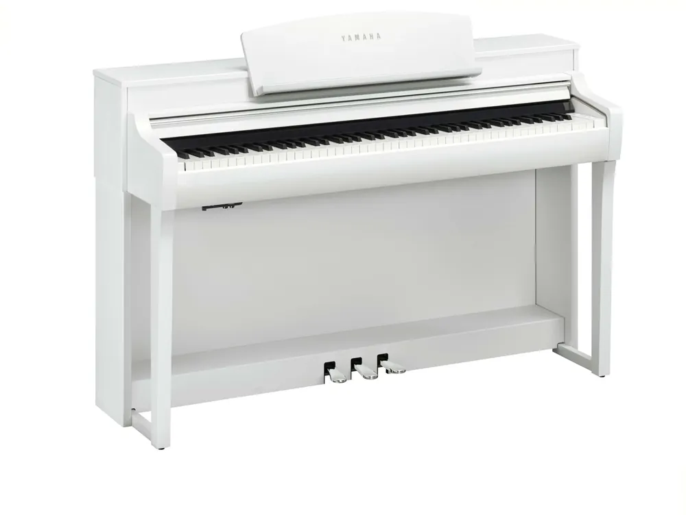 Yamaha Clavinova CSP-255 Digitalpiano – Weiß matt mit GrandTouch-S-Tastatur, CFX & Bösendorfer Samples (256-stimmige Polyphonie) - Hammerpreis