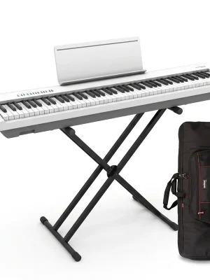 Super-Preis - Roland FP-30X Performance Bundle mit X Ständer und Tasche - weiss matt