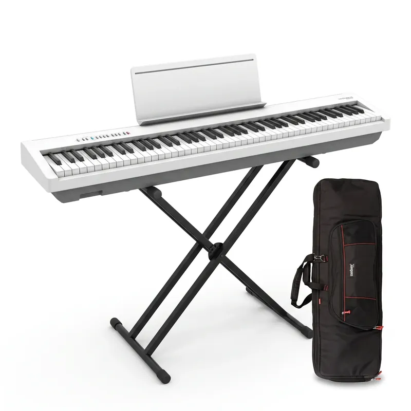 Super-Preis - Roland FP-30X Performance Bundle mit X Ständer und Tasche - weiss matt